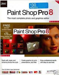 jasc paint shop pro freeware